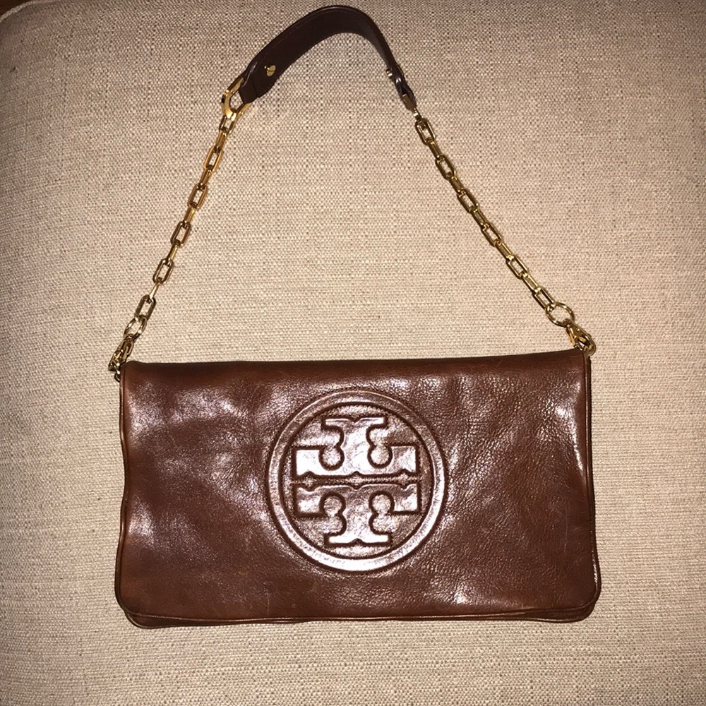 Tory Burch leather bombe shoulder bag